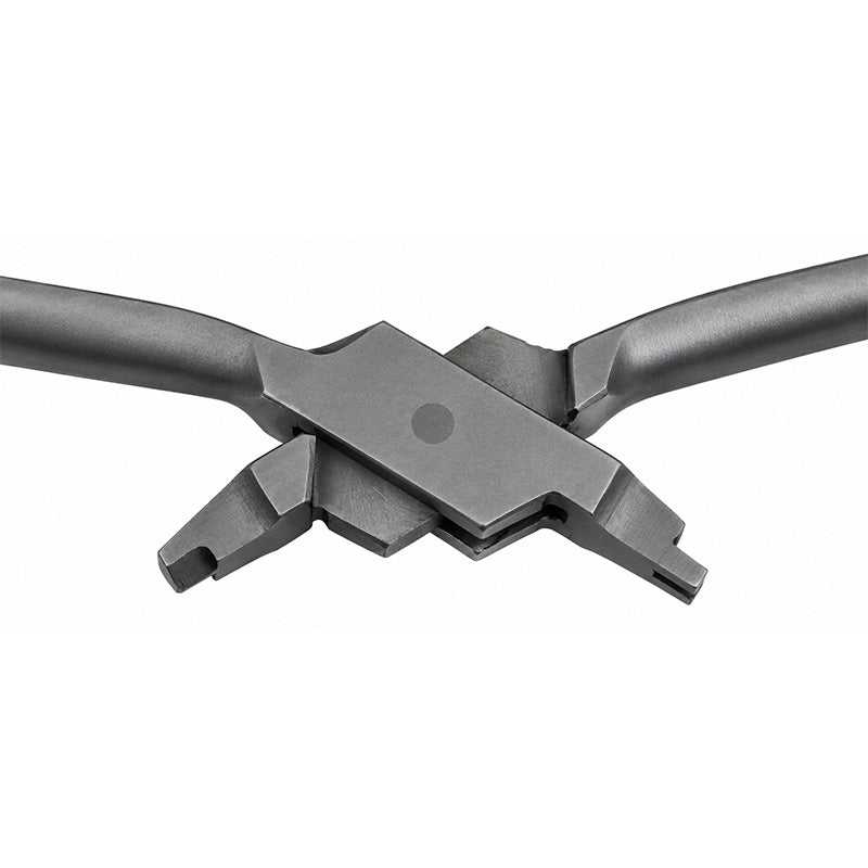 CAT Instruments CAT Hook Crimping Curved Plier for utility and specialty tasks, featuring ergonomic design and precision crimping capability.