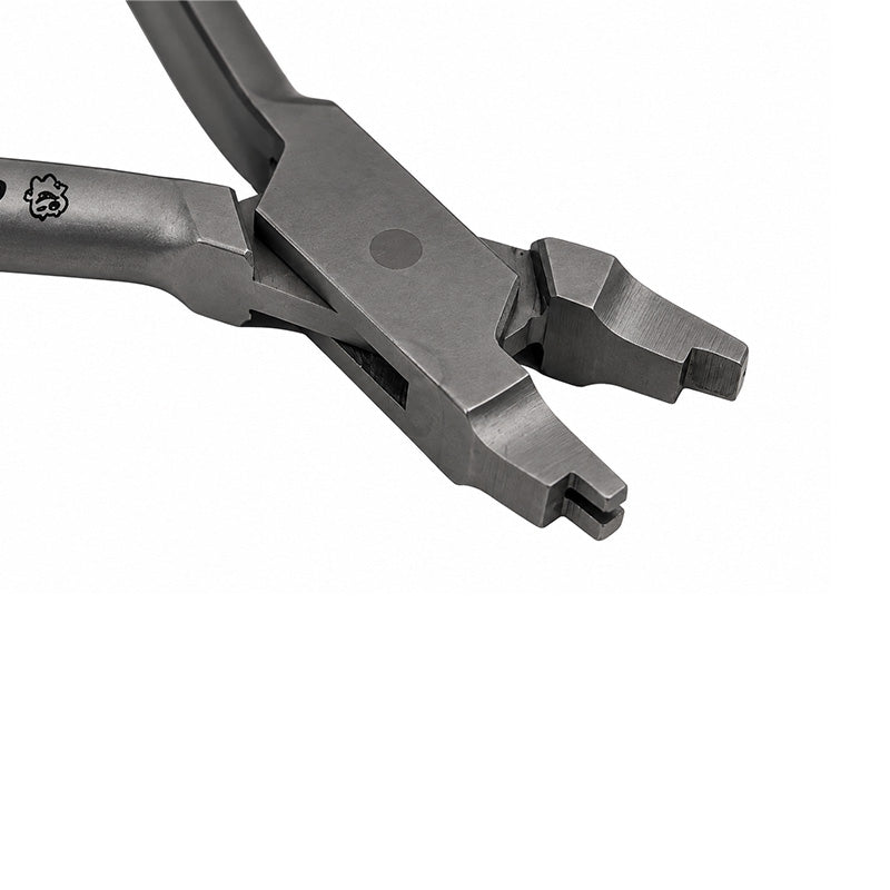 CAT Instruments CAT Hook Crimping Curved Plier for utility and specialty wire crimping, featuring ergonomic handle design.