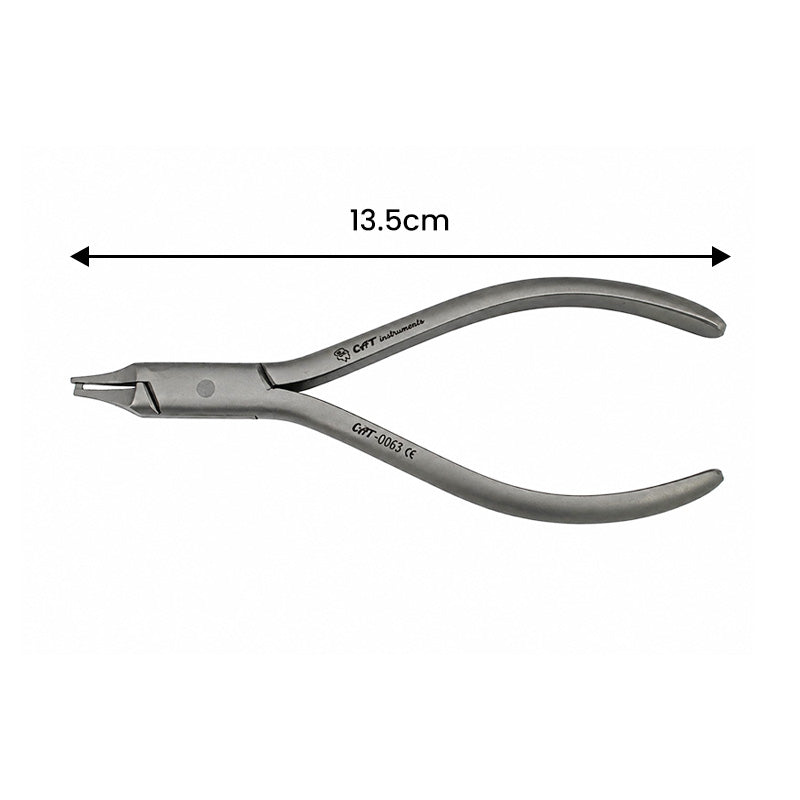 CAT Instruments CAT Rotation Aligner Pliers for clear aligners, precision dental tool for orthodontic adjustments.