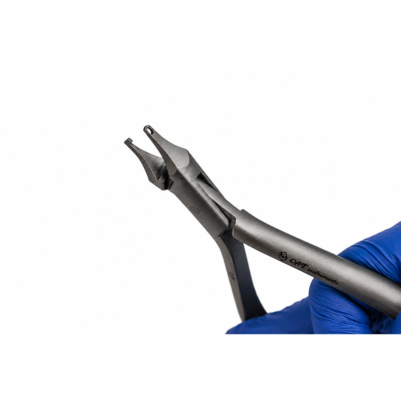 CAT Instruments CAT Rotation Aligner Pliers for clear aligners, showing precision pliers with ergonomic handles.
