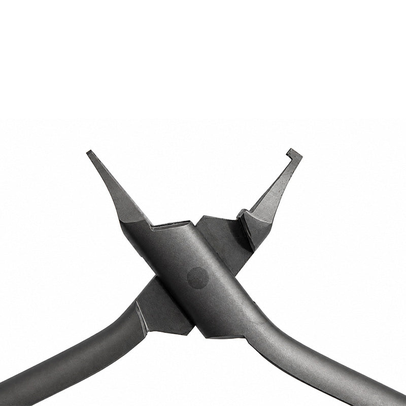 CAT Rotation Aligner Plier for clear aligners, CAT Instruments, showing the precision tool with ergonomic handles and angled tip.