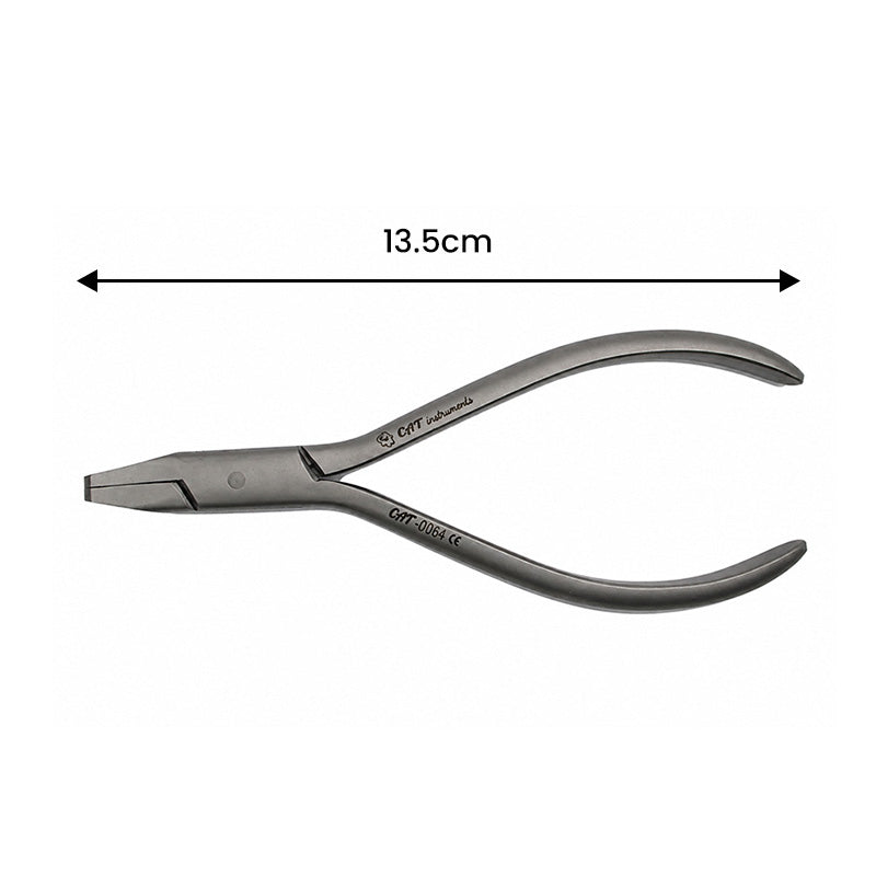 CAT Instruments CAT Hole Punch Aligner Plier for clear aligners, showing precise tool with ergonomic handle for dental aligner adjustments.