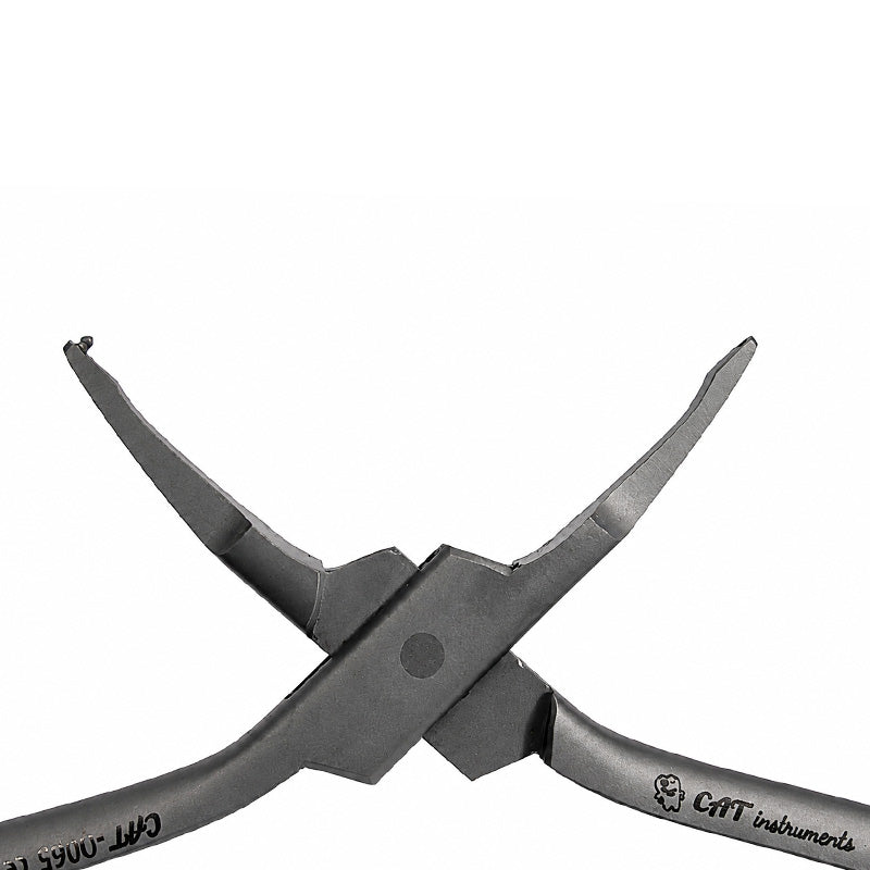 CAT Instruments CAT Retention Aligner Pliers for clear aligners, featuring ergonomic design and precise tool functionality.