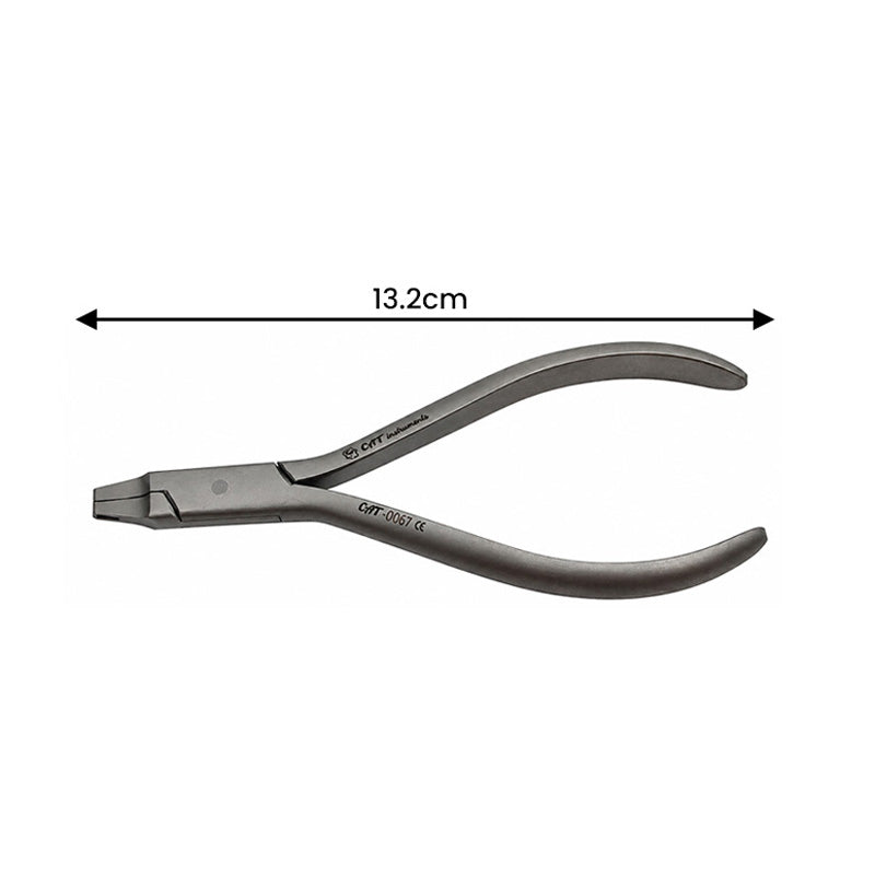CAT Instruments Tear Drop Aligner Pliers for clear aligners, showing precision tool with ergonomic handles for orthodontic adjustments.