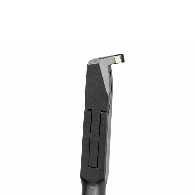 CAT Instruments distal end cutter with safety hold, slim design for precise cutting of surgical or medical wires and materials.