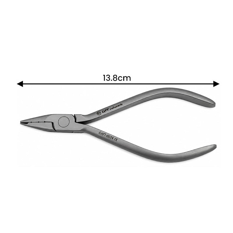 CAT Instruments CAT Jarabak Plier for orthodontic light wire bending, showing the precision wire forming tool with ergonomic handles.