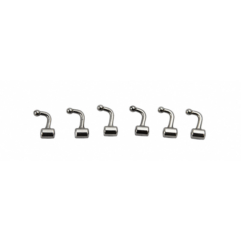 Captain Crimpable Curved Ball Hook & Stop