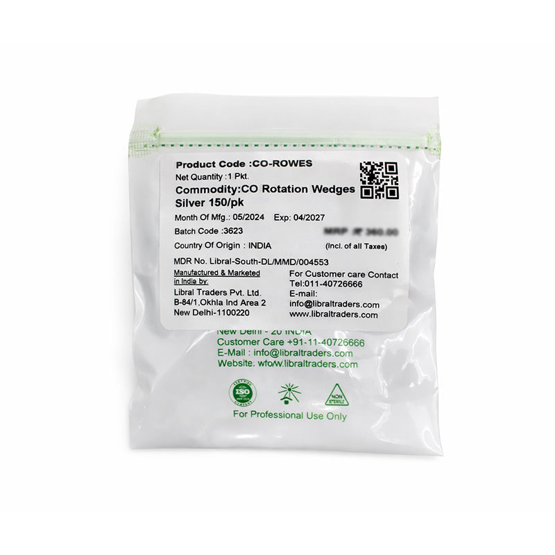 Captain Orthodontics Captain Rotation Wedges, set of rotation wedges for orthodontic procedures, shown in the image.