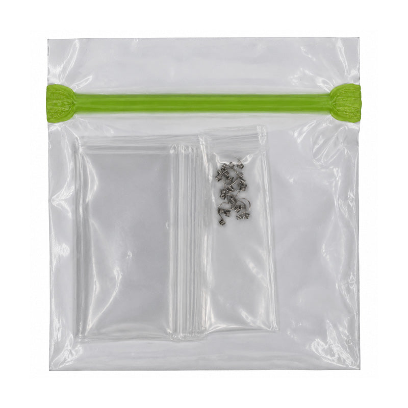 Medium Captain Torque Springs from Captain Orthodontics, flexible wire accessories for orthodontic appliances.