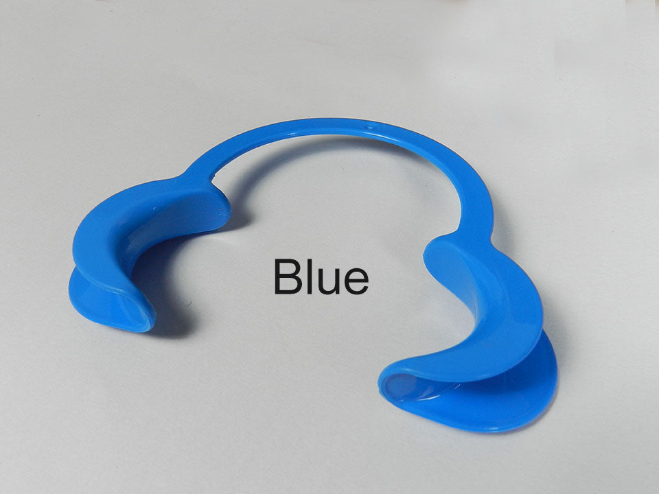 Captain Flexi Eco Cheek / Lip Retractor C-Shape Mouth Opener Medium Blue 2/pk - Libral Traders