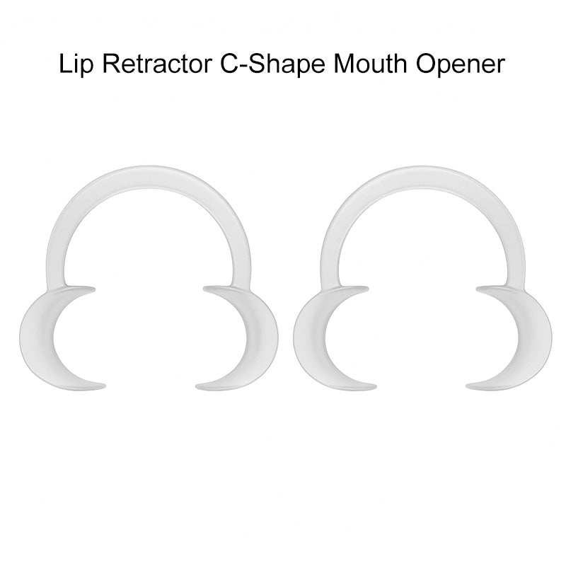 Captain Eco Cheek / Lip Retractor C-Shape Mouth Opener Small Clear