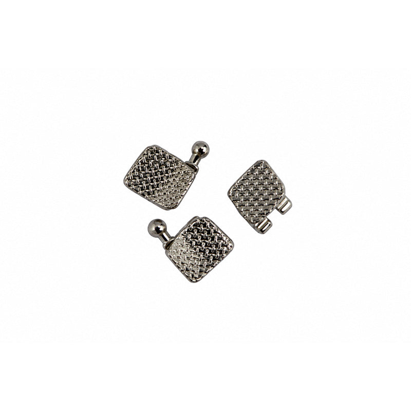 Centrino metal brackets, Roth and MBT style, standard and mini sizes, shown in image CSMN22K-5.