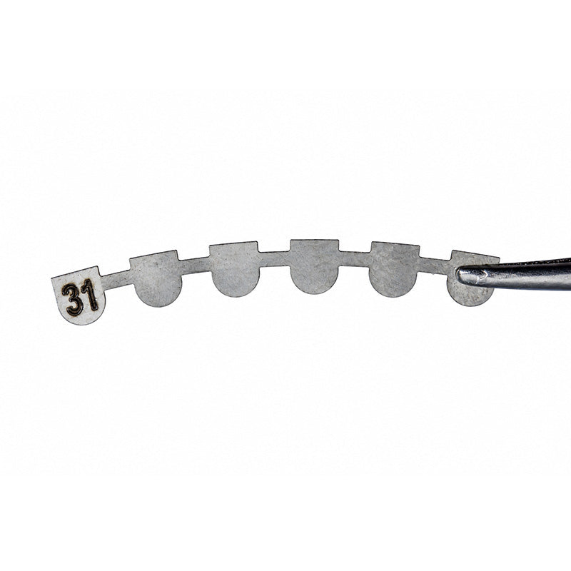 Leone Direct Bonding Lingual Retainer by Leone s.p.a showing a clear, custom-fitted dental retainer attached to teeth.