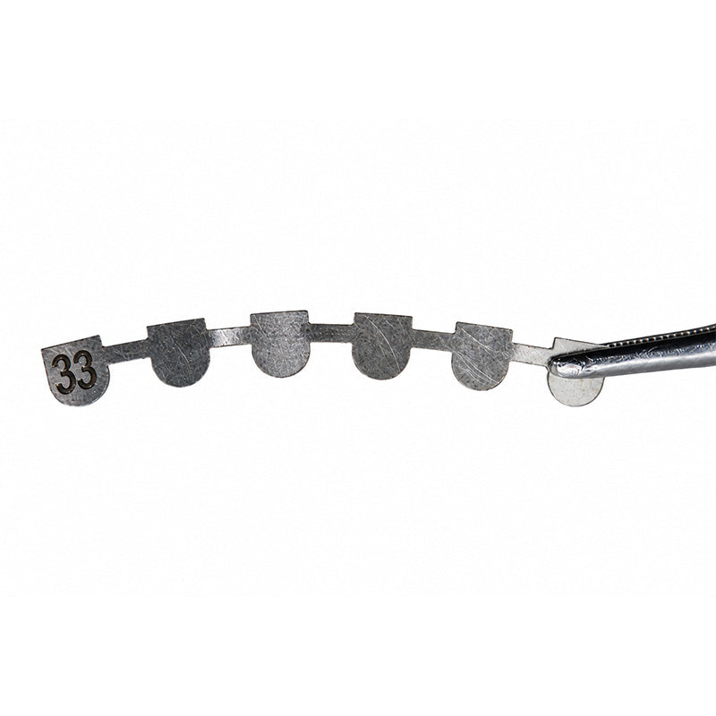 Leone s.p.a lingual bonding retainer with metal wire designed for orthodontic tooth stabilization, shown in the image.