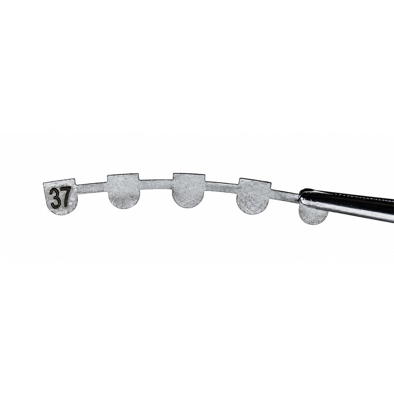 Leone Direct Bonding Lingual Retainer by Leone s.p.a showing a dental retainer bonded to lower teeth for orthodontic support.