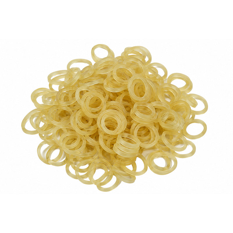 G&H Latex Elastics from G&H Ortho, showing a set of orthodontic elastics used for dental orthodontic treatment.