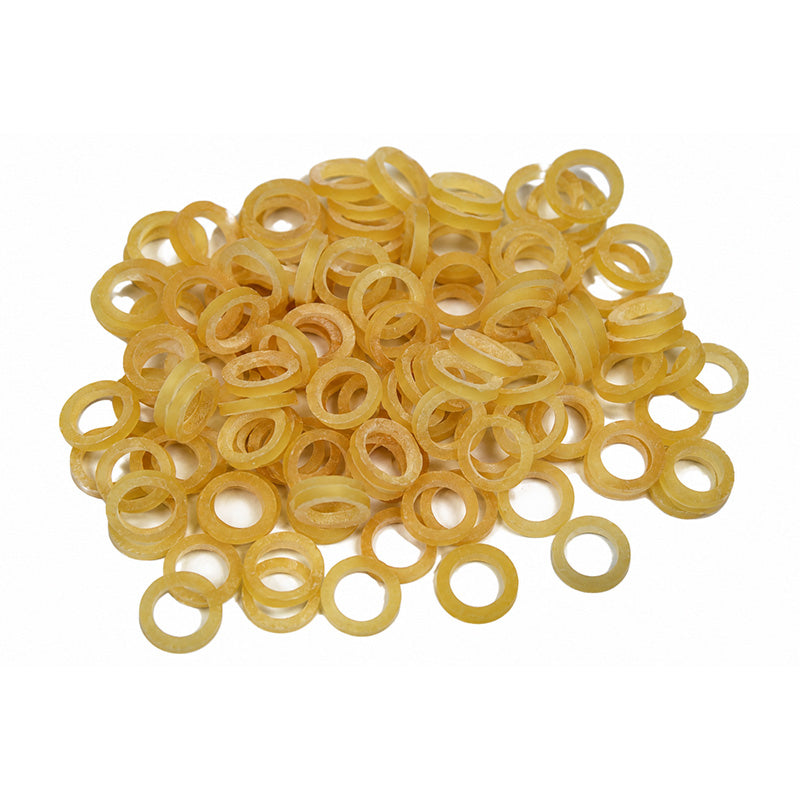 Leone Extraoral Elastics in a clear packaging, designed for orthodontic use, by Leone s.p.a.