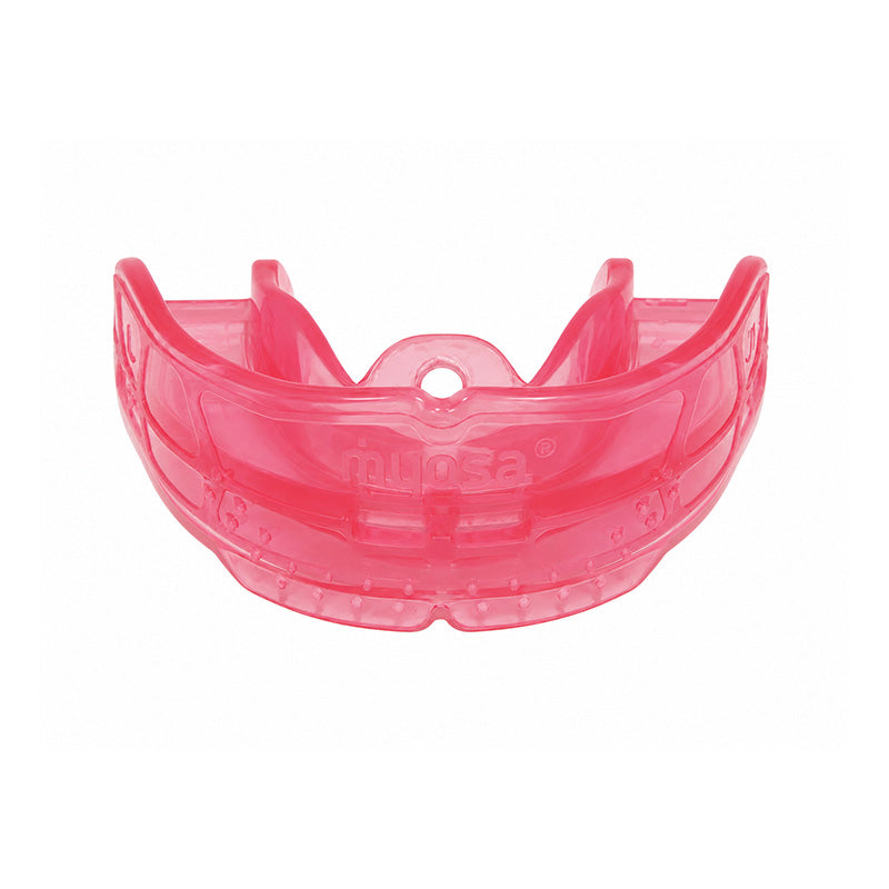 Myofunctional Research Co. MRC Myosa trainer appliance for kids, used for oral and jaw muscle training.