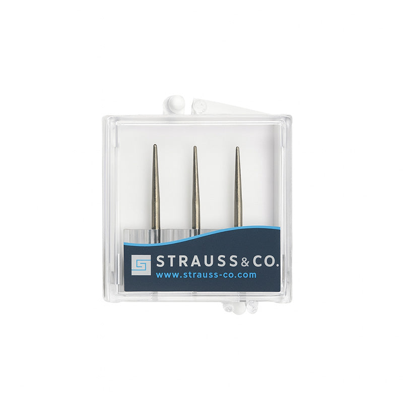 Strauss Round End Taper 016 Super Fine - 6/pk - M31SF