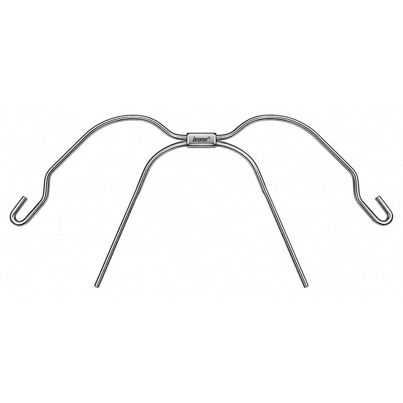 Leone Facebow Standard headgear and accessories by Leone s.p.a, showing adjustable straps and ergonomic design.