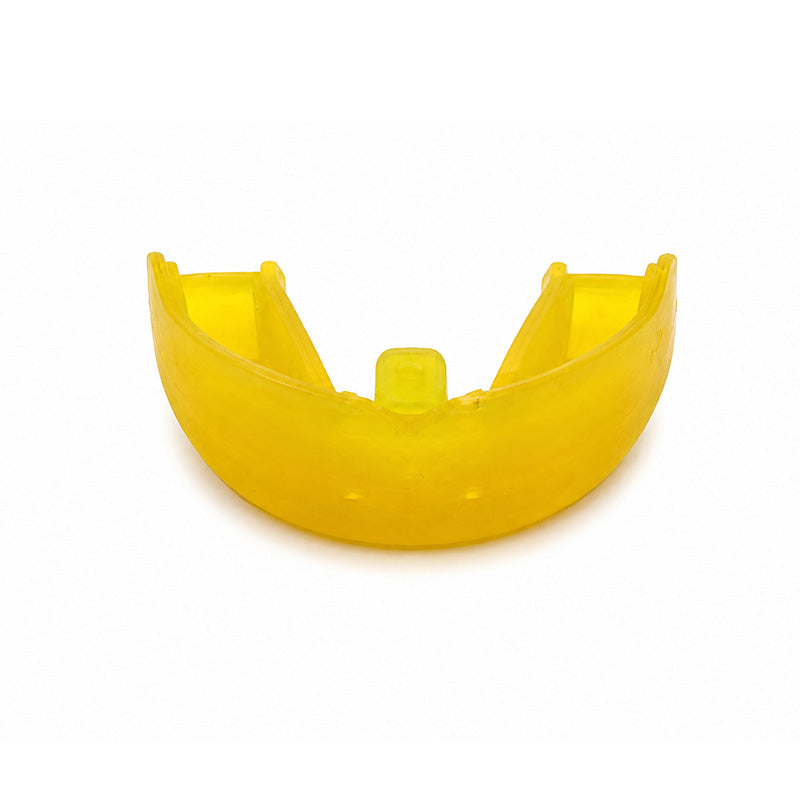 Myobrace Interceptive Class i3 trainer appliance by Myofunctional Research Co., showing a clear orthodontic splint device.