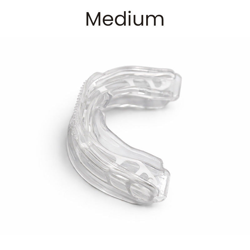 Myobrace for Kids Broad Series MK2BMC from Myofunctional Research Co., showing a clear view of the orthodontic appliance for children