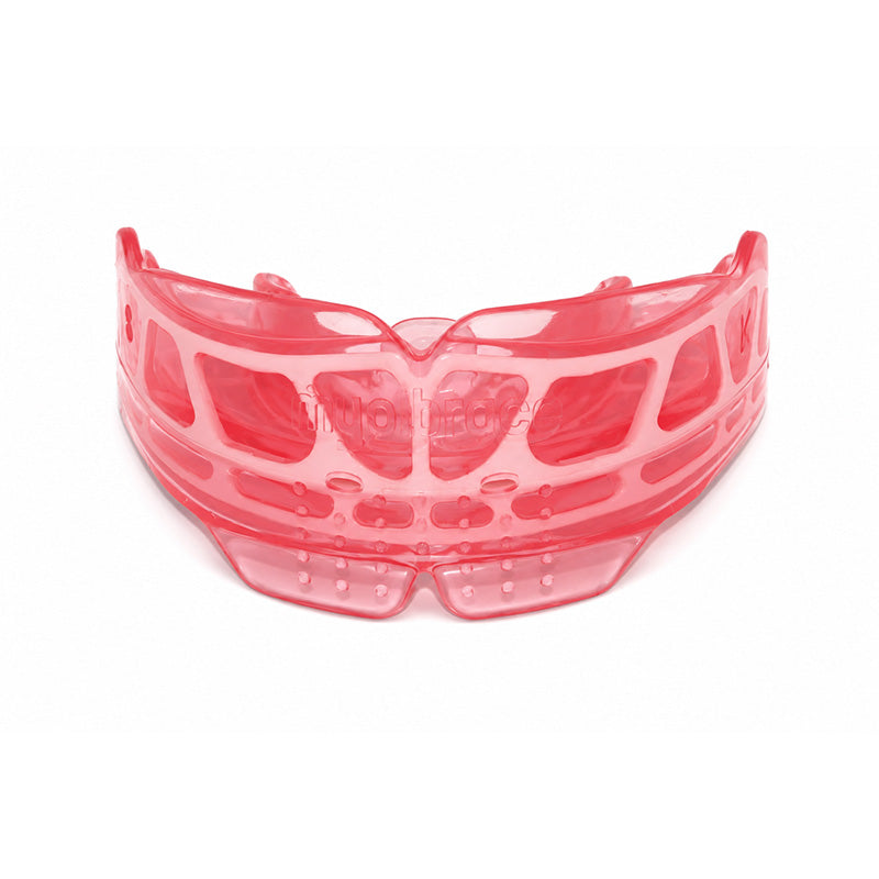 MRC Myobrace K2 trainer appliance for kids, orthodontic splint designed by Myofunctional Research Co. for improved oral development.