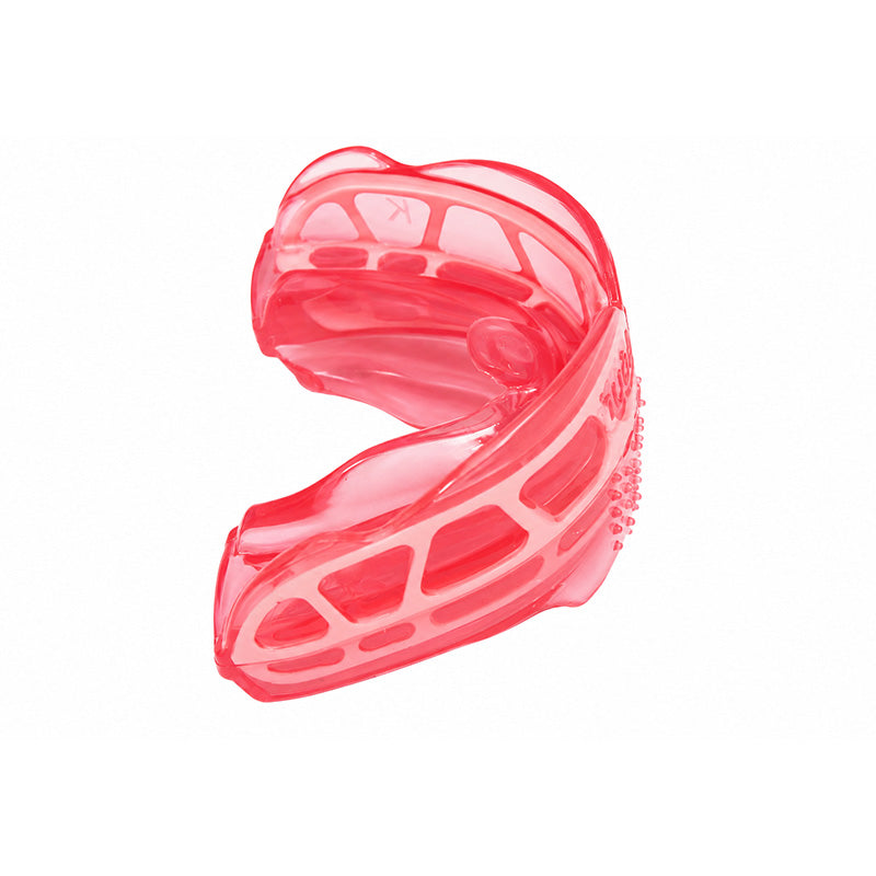 MRC Myobrace K2 trainer appliance for kids, showing a clear view of the orthodontic device used for myofunctional therapy.