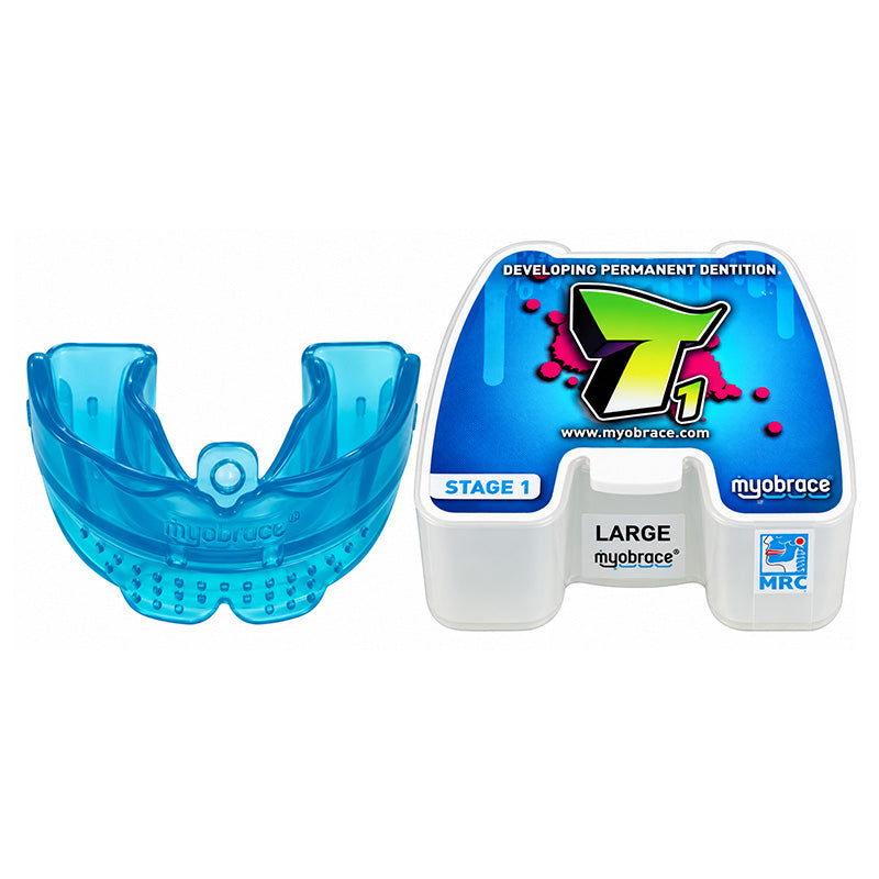 MRC Myobrace for Teens trainer appliance from Myofunctional Research Co. designed for orthodontic correction and dental health.