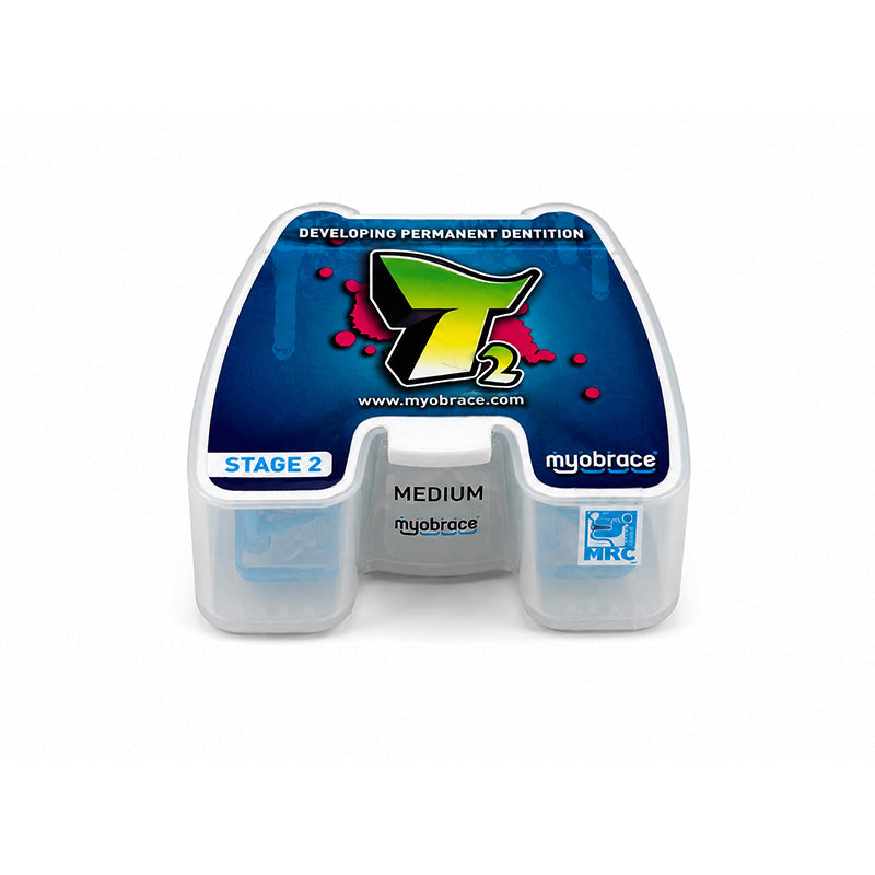 Myofunctional Research Co. MRC Myobrace for Teens trainer appliance used for orthodontic and oral muscle training.