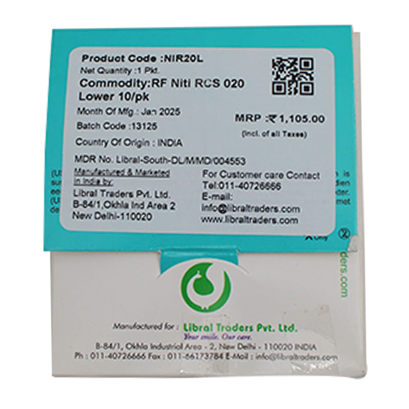 RF Niti RCS Wire
