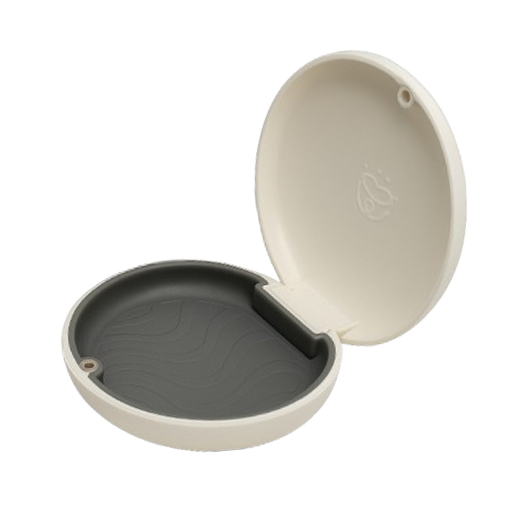 Captain Slim Aligner Case Off White With Silicone Layer