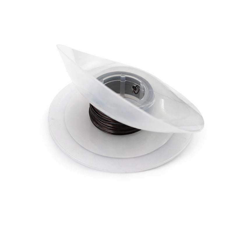 Purple AJW Premium Wire 25 ft by A.J. Wilcock, Australian-made electrical wire coiled neatly with visible insulation and connectors.