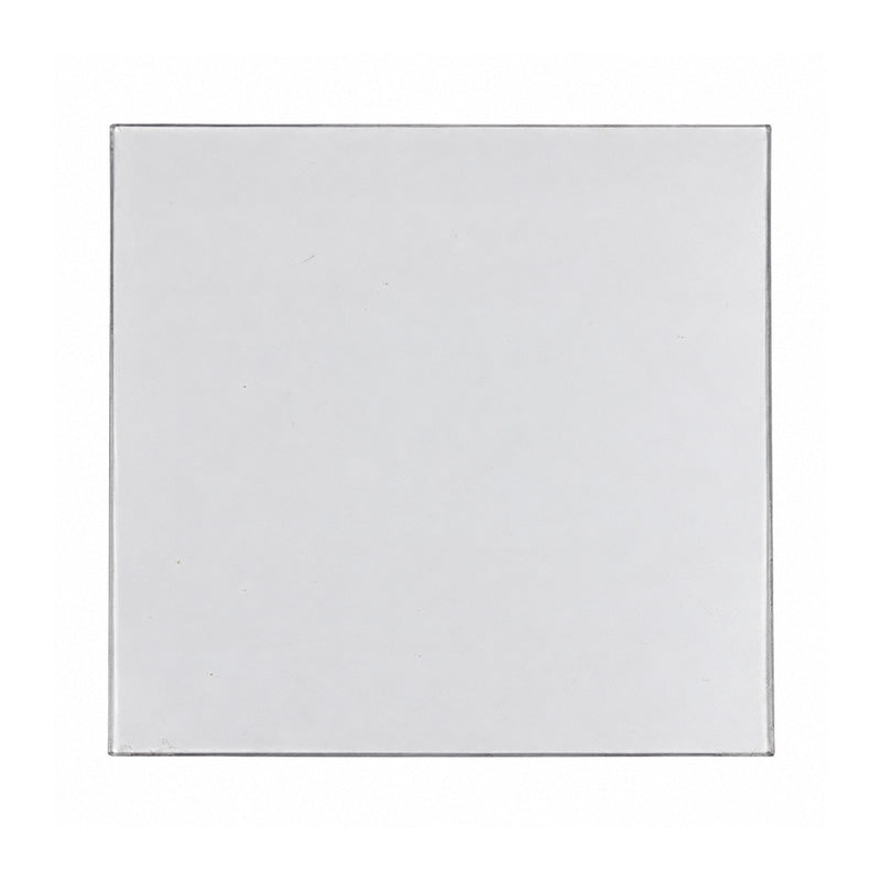 Leone thermoplastic hard sheets in square and round shapes, made by Leone s.p.a, shown in the image.