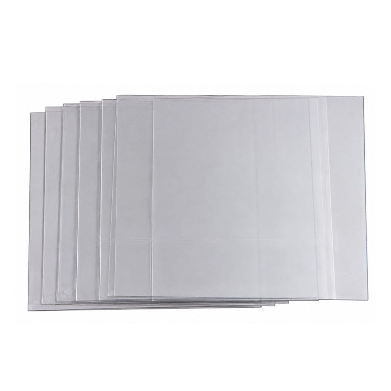 Leone thermoplastic hard sheets in square and round shapes, shown in the image, used for industrial and manufacturing applications.