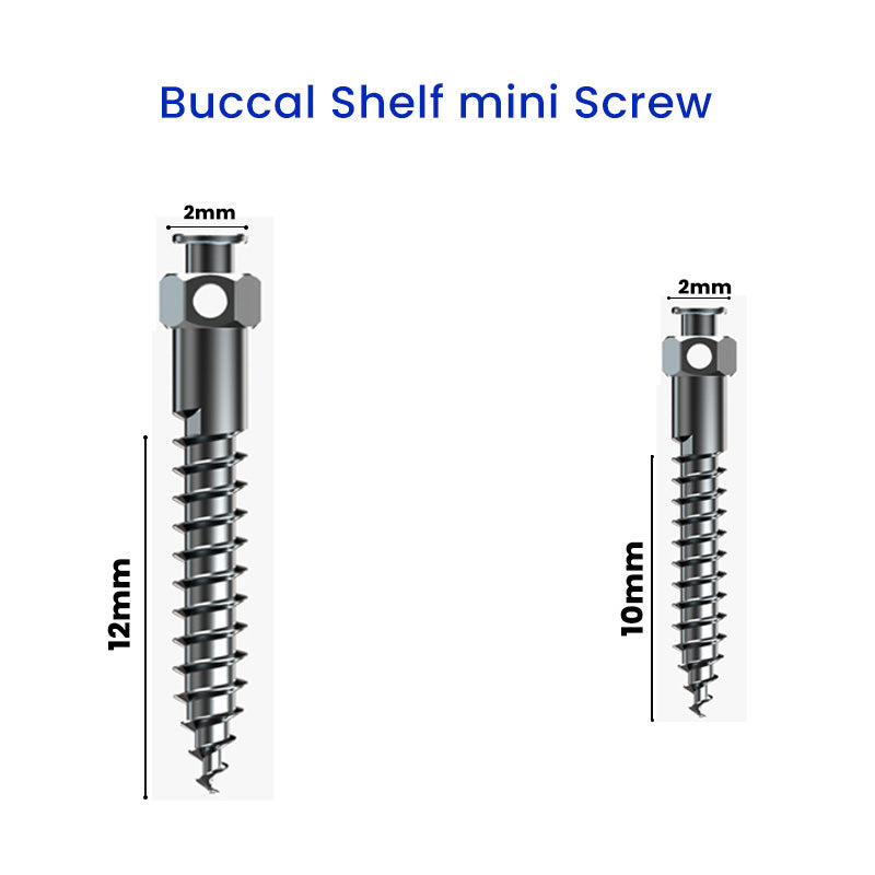 RF Mini Screws – Buccal Shelf Orthodontic Screws