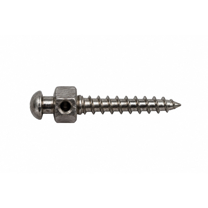 Rabbit Force RF Anchorage Mini Screw, small metal screw for secure fastening, shown in close-up on a white background.