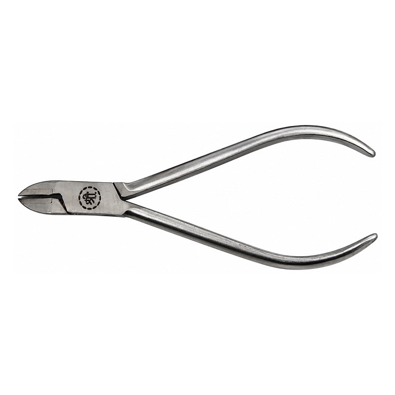 Shree Orthodontics Pin and Ligature Cutter, stainless steel orthodontic tool for precise cutting of pins and ligatures.