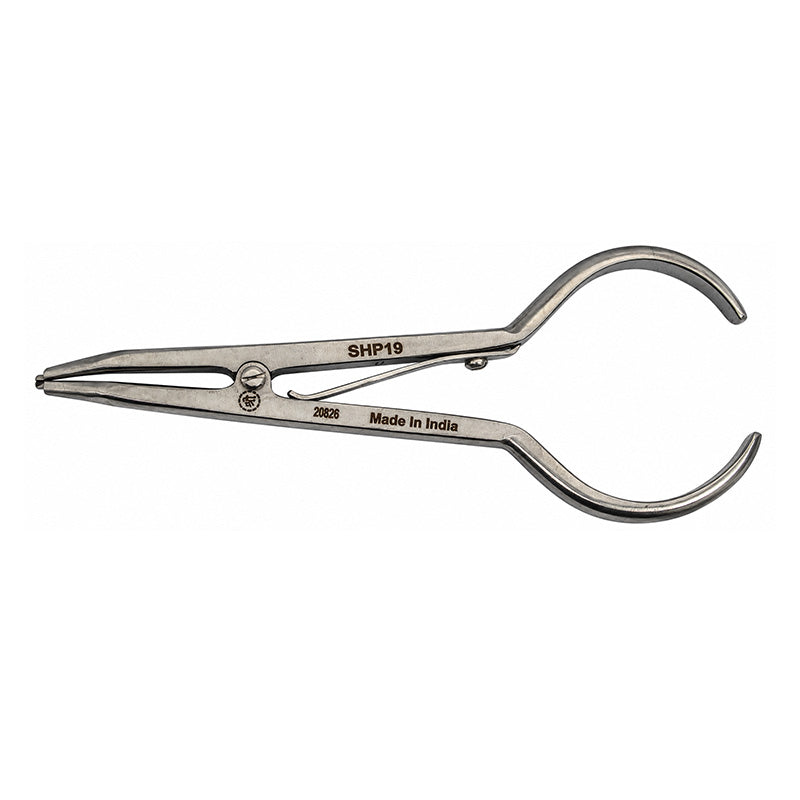 Shree Orthodontics Separator Placing Plier with ergonomic handles and precision tips for orthodontic separator placement.