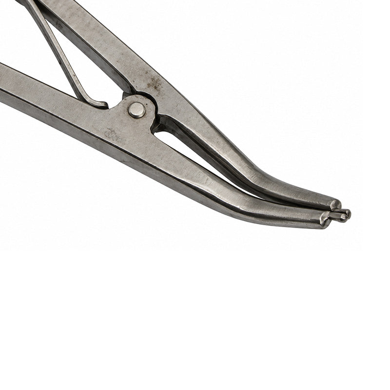 Shree Orthodontics Separator Placing Plier, stainless steel orthodontic tool with ergonomic handle for separating teeth during procedures