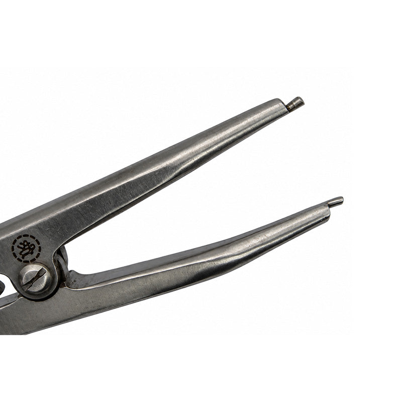 Shree Orthodontics Separator Placing Plier, metal dental tool for placing separators, with ergonomic handle and precision tips.