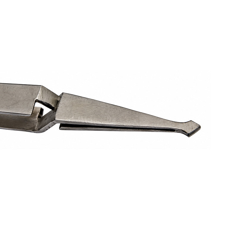 Shree Bracket Holder Anterior Square Tips orthodontic forceps by Shree Orthodontics, with stainless steel tips for dental bracket placement.