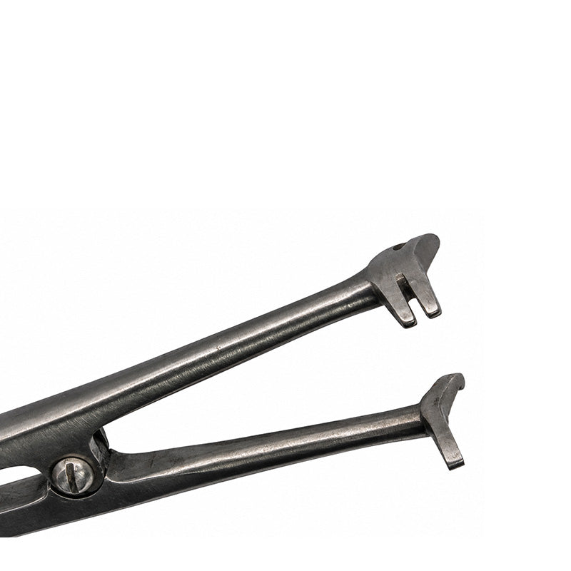 Shree Anterior Band Forming Plier for orthodontic banding, showing the metal instrument with textured handles and band forming tips.