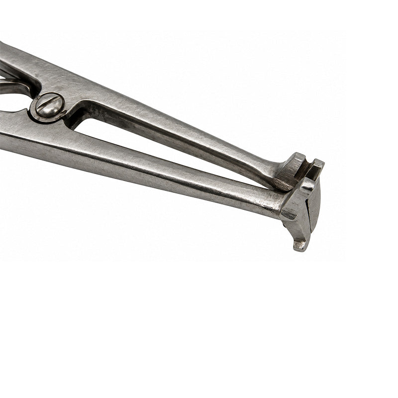 Shree Anterior Band Forming Plier from Shree Orthodontics used for banding procedures, shown in a close-up view.