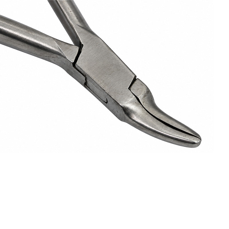 Shree Band Contouring Gorden Style Plier for orthodontic banding, featuring a sturdy metal handle and precision tip for dental work.