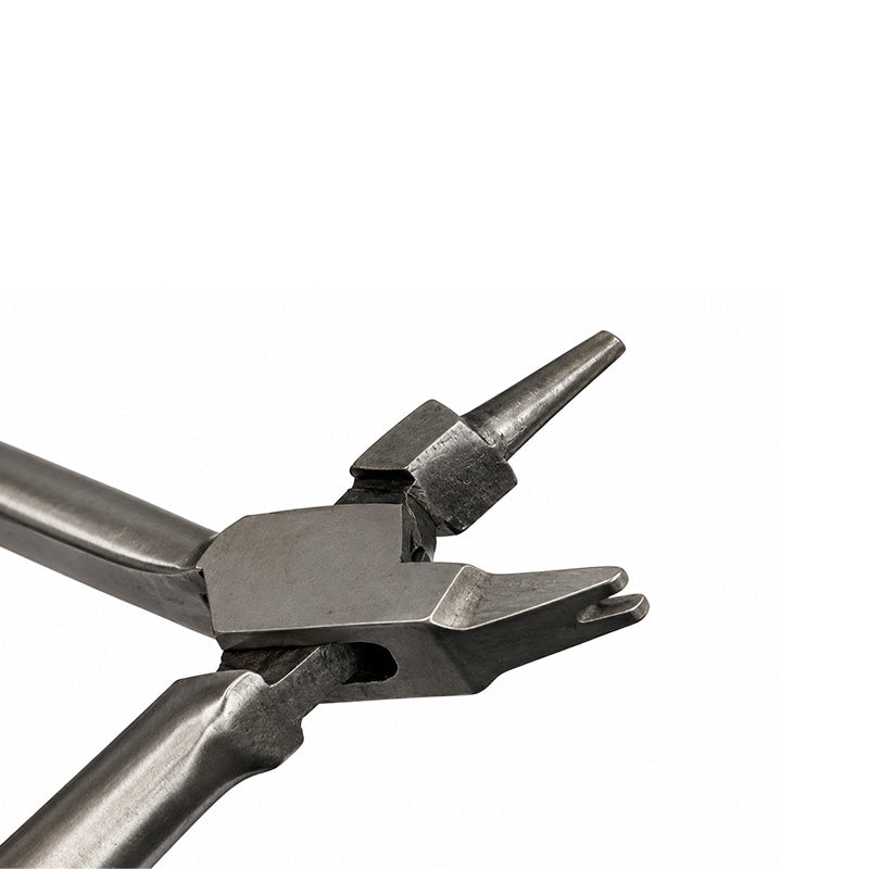 Shree Crimpable Hook Plier from Shree Orthodontics, a utility and specialty orthodontic tool with ergonomic handles.