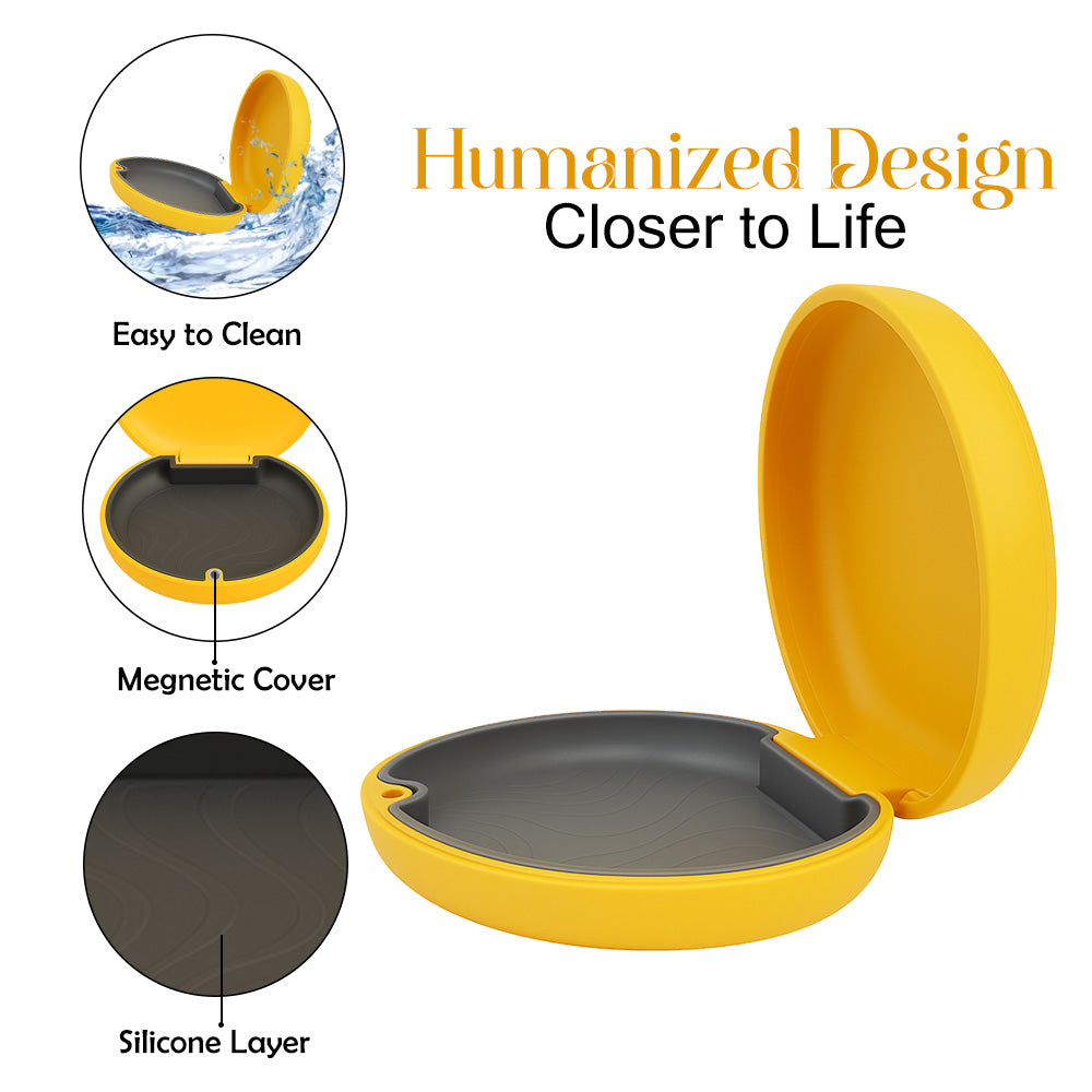 Captain Slim Aligner Case Sunflower Yellow With Silicone Layer
