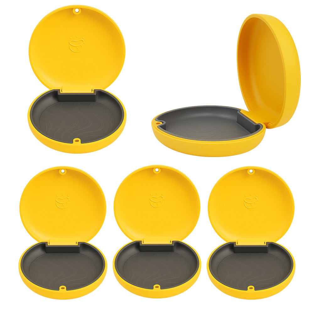 Captain Slim Aligner Case Sunflower Yellow With Silicone Layer