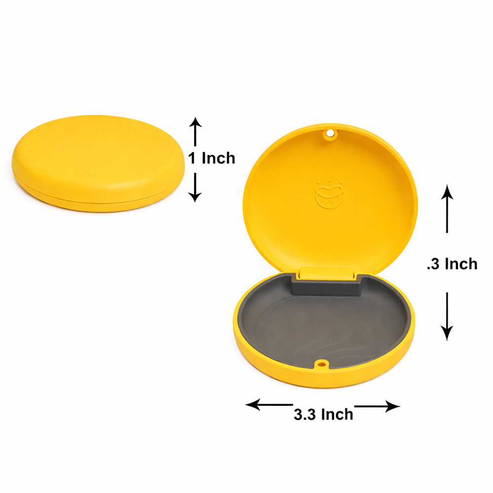 Captain Slim Aligner Case Sunflower Yellow With Silicone Layer