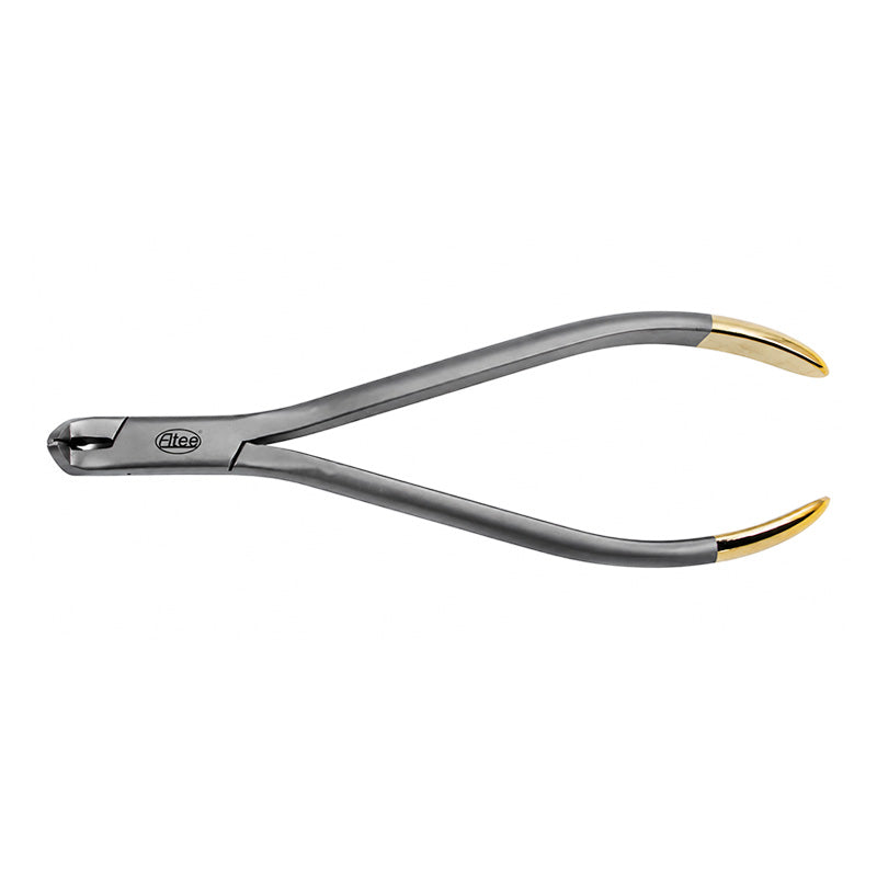 Eltee distal end tool with long handle, shown in WC-003L-4 image, designed for precise dental or medical applications.